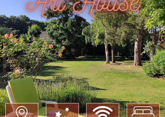 Art Villa - 10Min Disney - Jardin Couilly-Pont-aux-Dames képek
