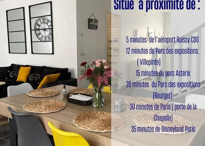 Maison Entiere 5 Mn Roissy Cdg/15 Mn Parc Asterix Le Mesnil-Amelot fotorgafie