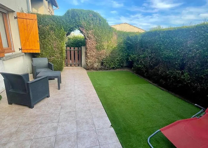 La Norville Petit Cocon Avec Jardin Privee 아파트 사진