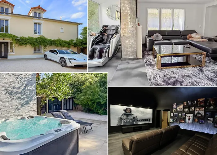 Villa Avec Jacuzzi, Sauna, Cinema - Proche Paris Triel-sur-Seine fotoğrafı