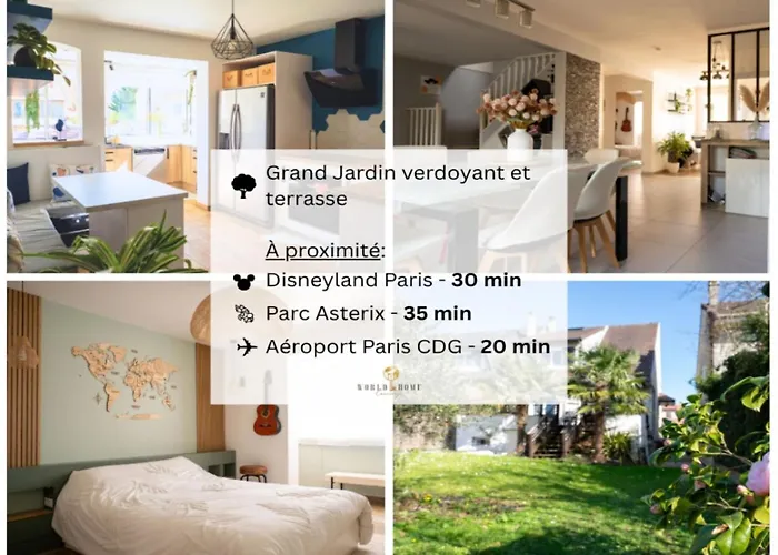 Maison Familiale 10 Personnes Jardin Proche Disneyland Montfermeil foto