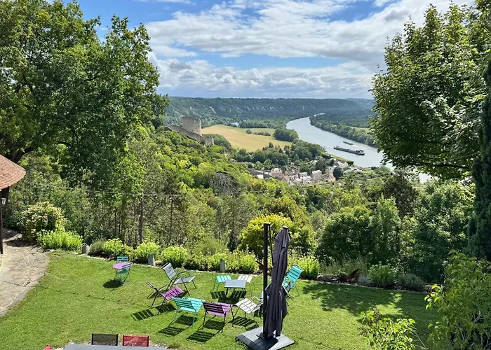 Le Paradis De Lucile, Vue De Reve, Giverny 10 Minutes La Roche-Guyon Foto