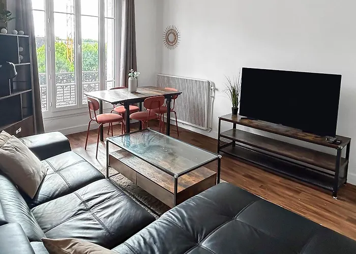 fotos do Appartement Lumineux Et Spacieux Avec 2 Chambres Alfortville