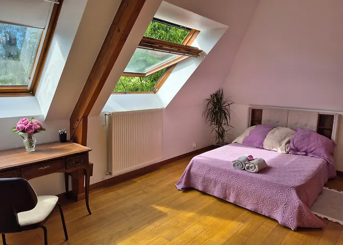 Chambre, Terrasse Et Jacuzzi L'Etang-la-Ville 사진