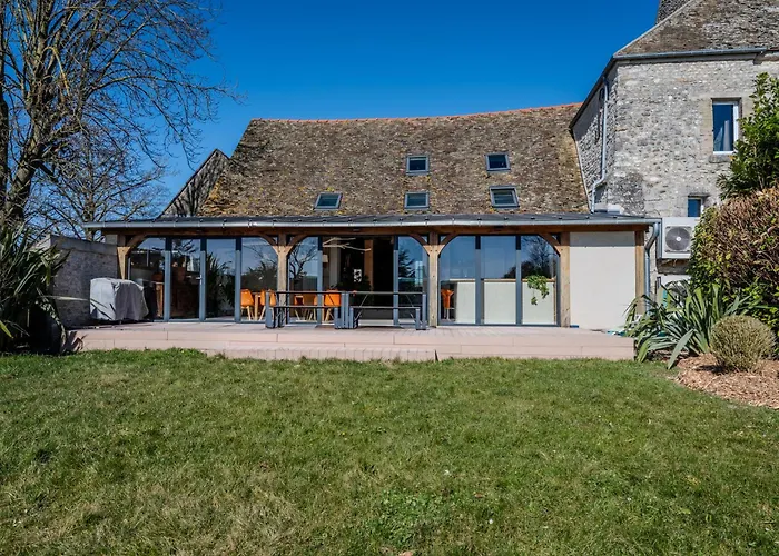 Ferme De Brunel- Gite A La Campagne - 13 Pers - 1 Heure De Paris Gressey fotoğrafı