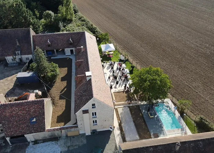 Domaine De Baloquin - Charming Farmhouse With Swimming Pool Crevecoeur-en Brie képek