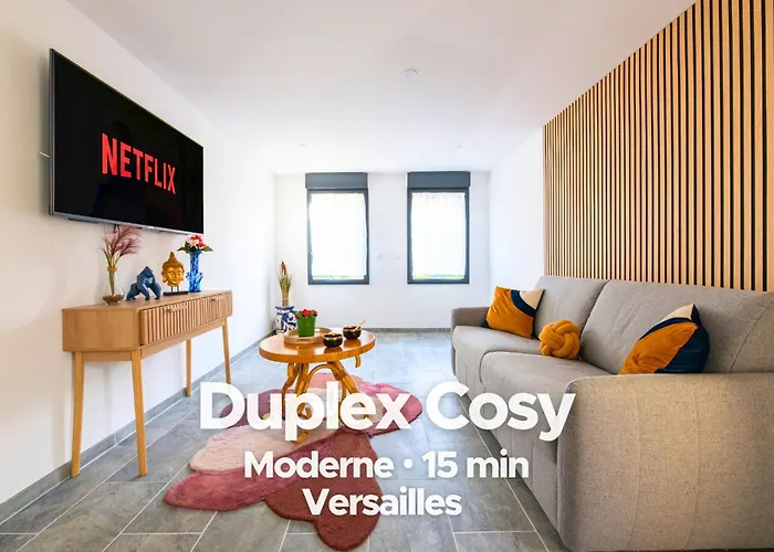 Duplex Cosy - Moderne - 15Min Versailles Saint-Forget photo