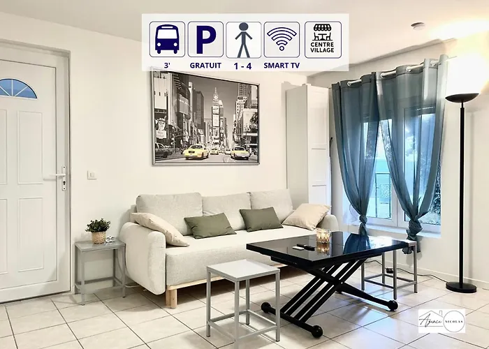 Les Nids Tranquiles - Pays De Fontainebleau Apartman Le Chatelet-en-Brie képek