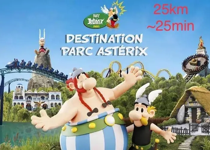F2 Duplex Proche Cdg, Disney, Paris, Asterix Charny  사진