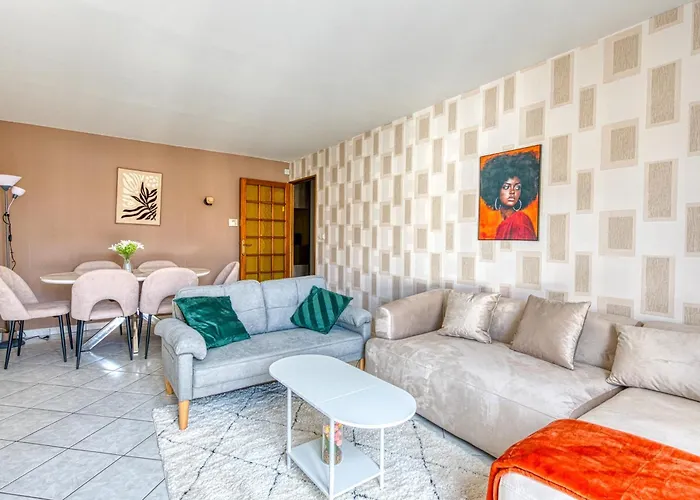 Apartmán Le Bouquet Violet - Gare A 1 Km Limay fotorgafie