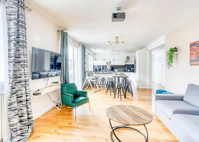 fotos do Duplex Flat In Villa - Paris, Expo Park, Cdg, Disney Aulnay-sous-Bois