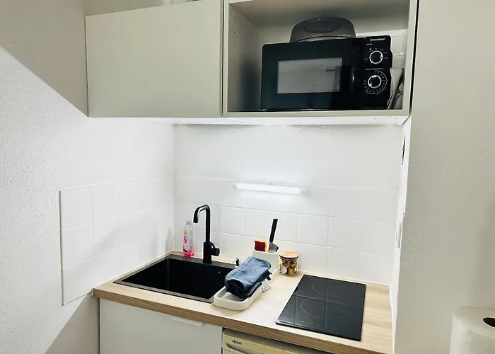 Фото Studio Cosy Moderne Netflix Disney Plus Salle De Sport Wifi Бюсси-Сен-Жорж