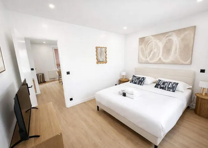 Charmant 2P Moderne A Aubervilliers - 4P照片