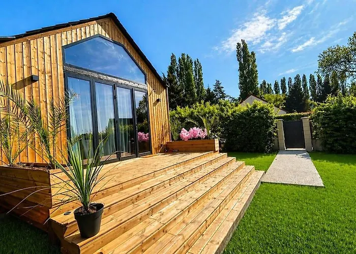 Cottage De Luxe En Bois Longnes fotoğrafı