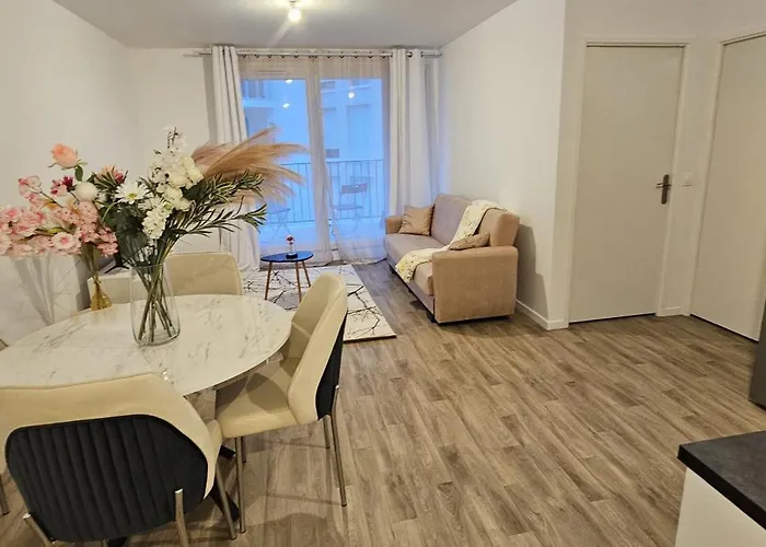 Bel Appartement Pour 3, Balcon, Parking, 20 Min De Paris Montigny-lès-Cormeilles foto
